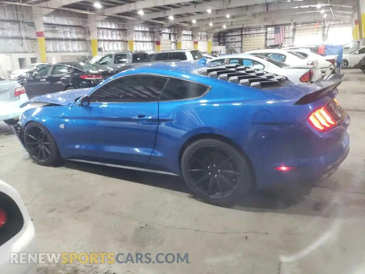 2 Photograph of a damaged car 1FA6P8CF1M5125835 FORD MUSTANG 2021