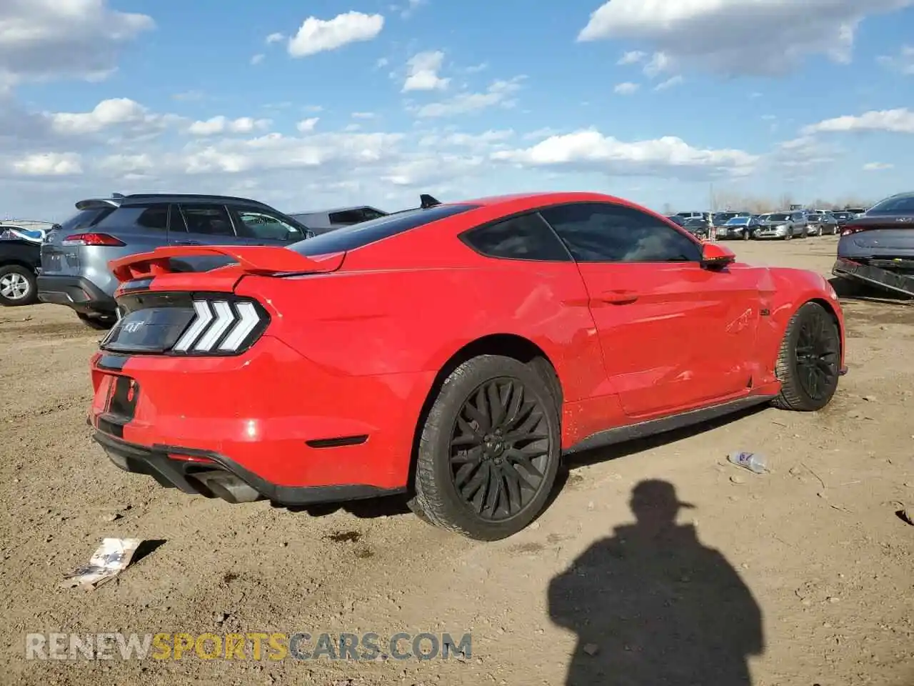3 Photograph of a damaged car 1FA6P8CF1M5128847 FORD MUSTANG 2021