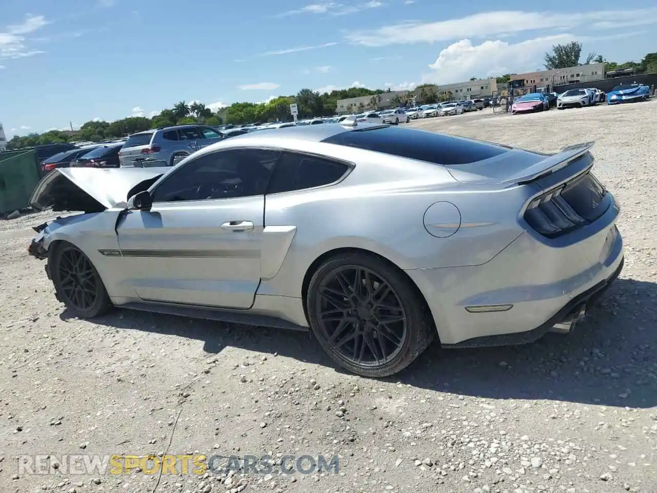 2 Photograph of a damaged car 1FA6P8CF1M5137824 FORD MUSTANG 2021