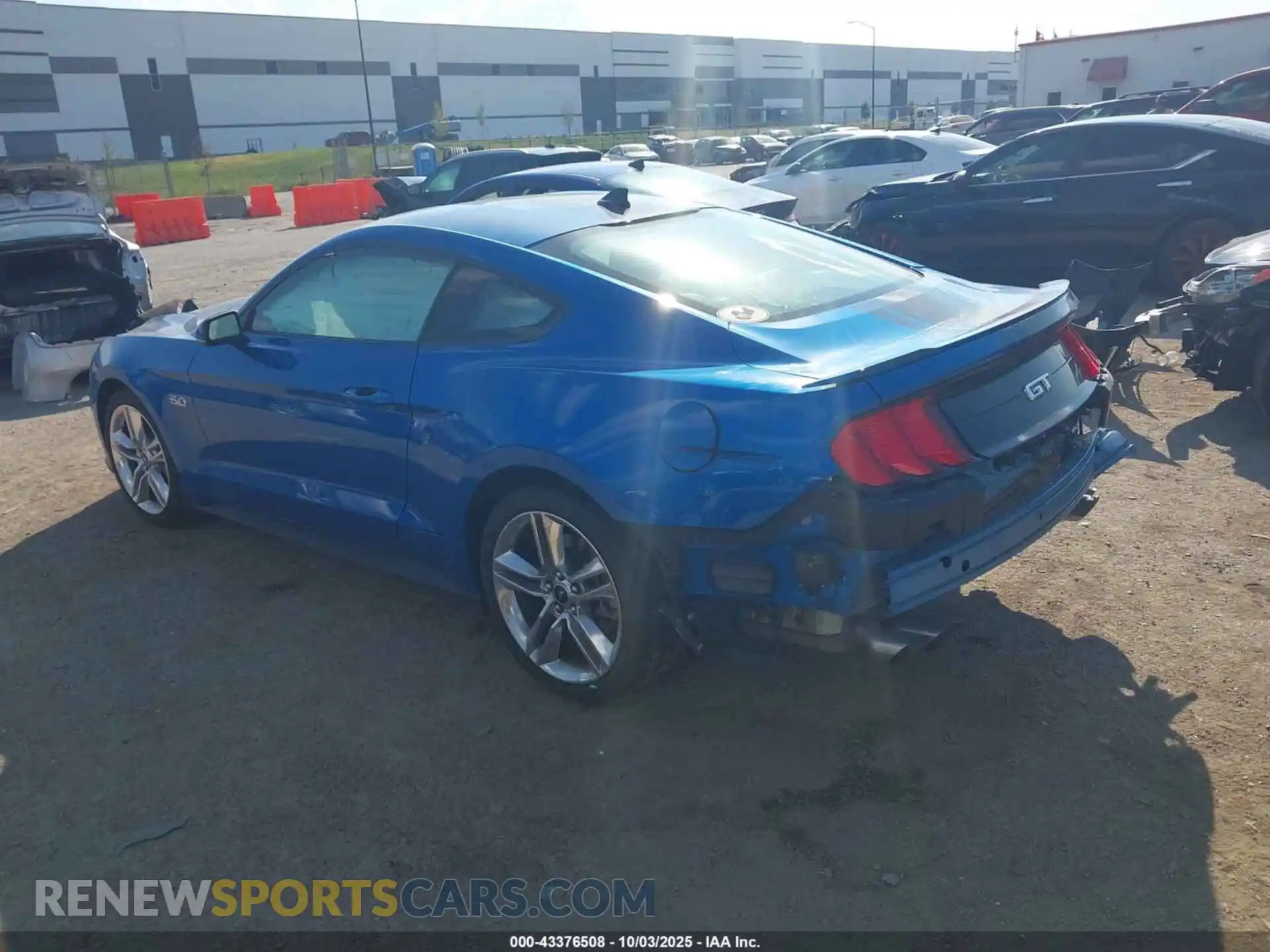 3 Photograph of a damaged car 1FA6P8CF1M5139430 FORD MUSTANG 2021
