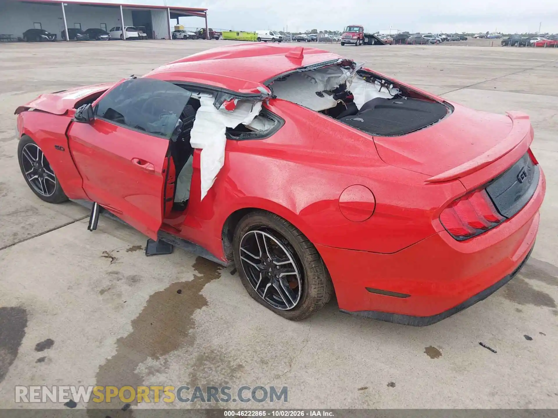 3 Фотография поврежденного автомобиля 1FA6P8CF1M5143901 FORD MUSTANG 2021
