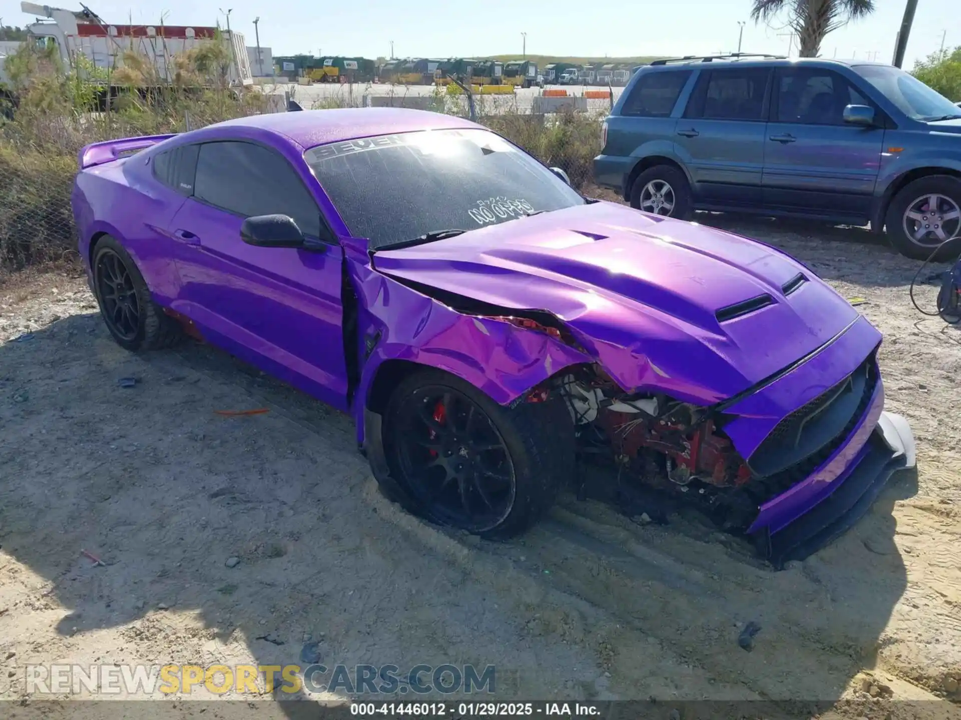 1 Photograph of a damaged car 1FA6P8CF1M5145017 FORD MUSTANG 2021