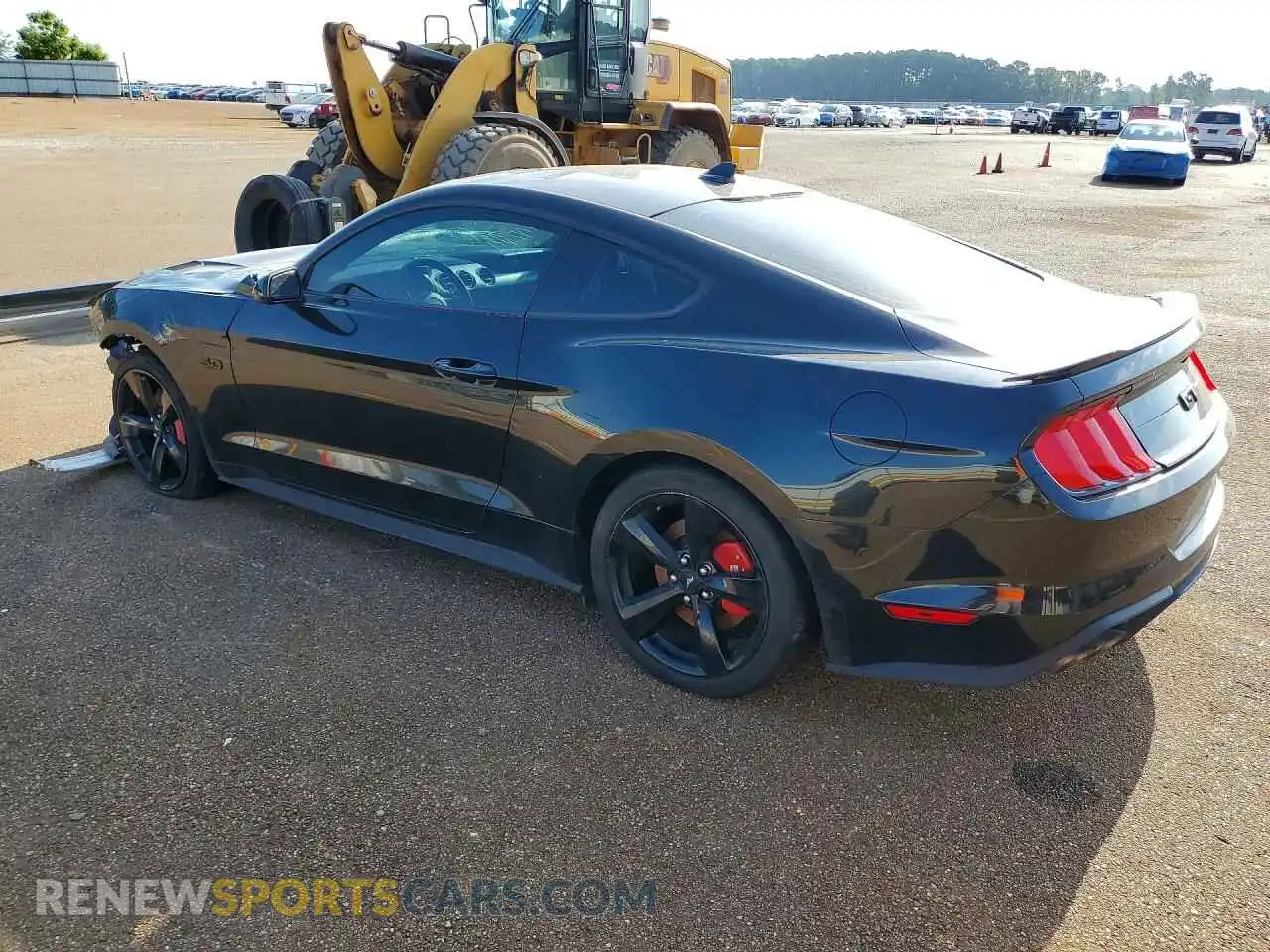 2 Photograph of a damaged car 1FA6P8CF1M5153845 FORD MUSTANG 2021