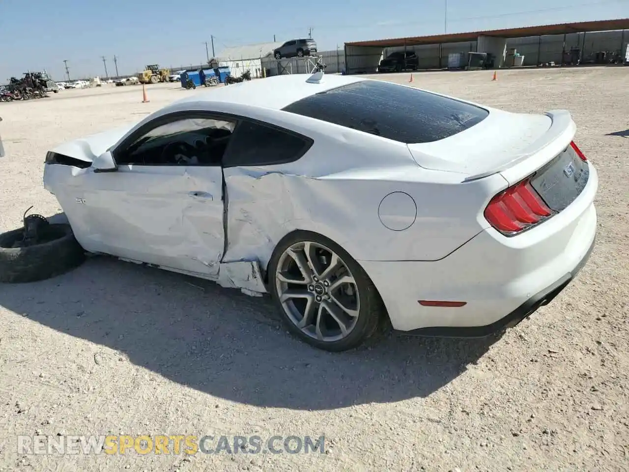 2 Photograph of a damaged car 1FA6P8CF2M5117291 FORD MUSTANG 2021