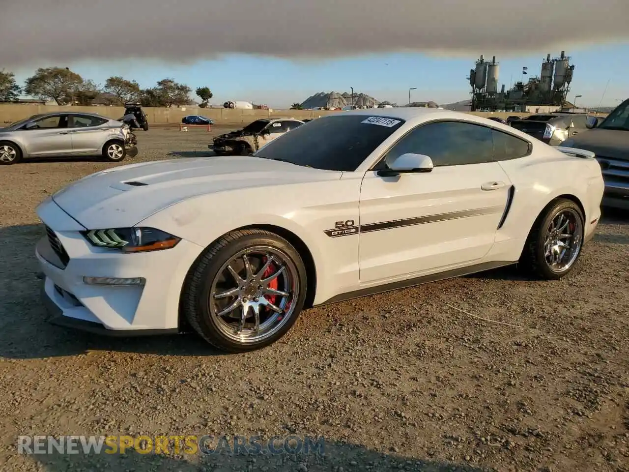 1 Фотография поврежденного автомобиля 1FA6P8CF2M5118134 FORD MUSTANG 2021