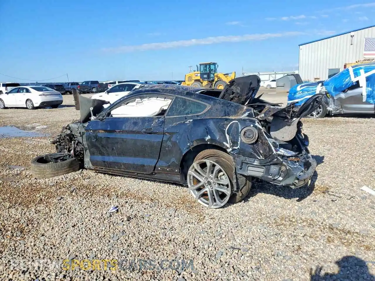 2 Фотография поврежденного автомобиля 1FA6P8CF2M5119591 FORD MUSTANG 2021