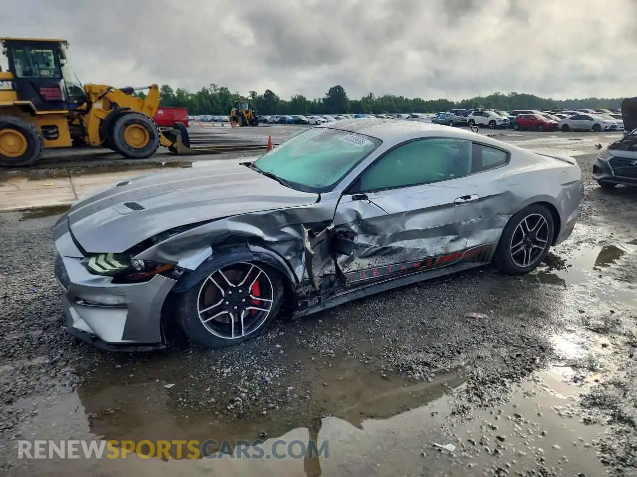 1 fotografías del automóvil dañado 1FA6P8CF2M5123639 FORD MUSTANG 2021