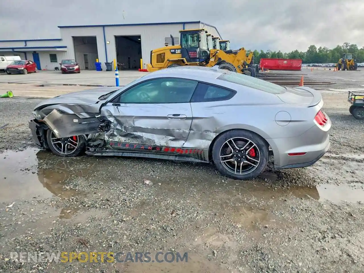 2 fotografías del automóvil dañado 1FA6P8CF2M5123639 FORD MUSTANG 2021