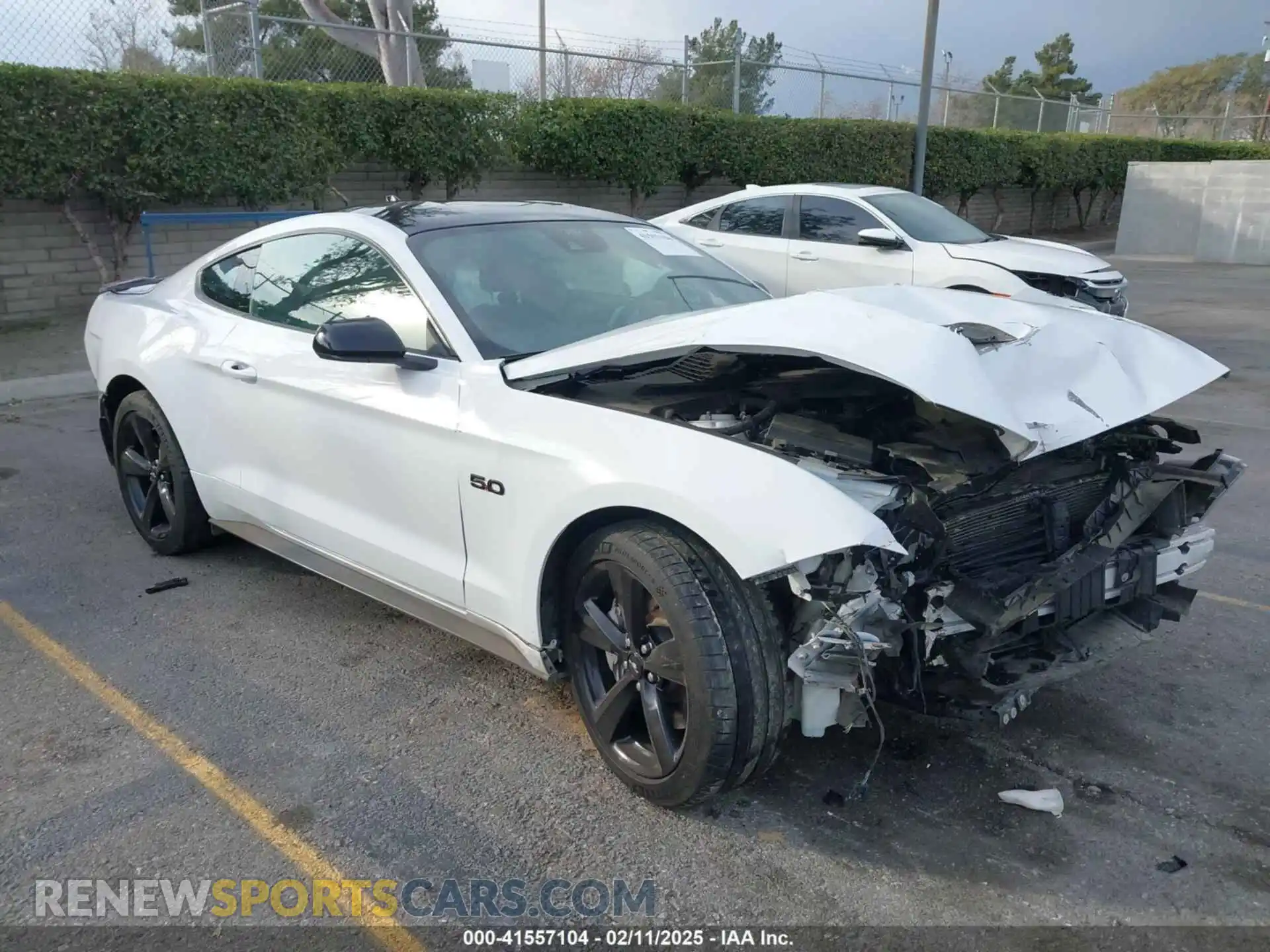 1 Photograph of a damaged car 1FA6P8CF2M5140392 FORD MUSTANG 2021