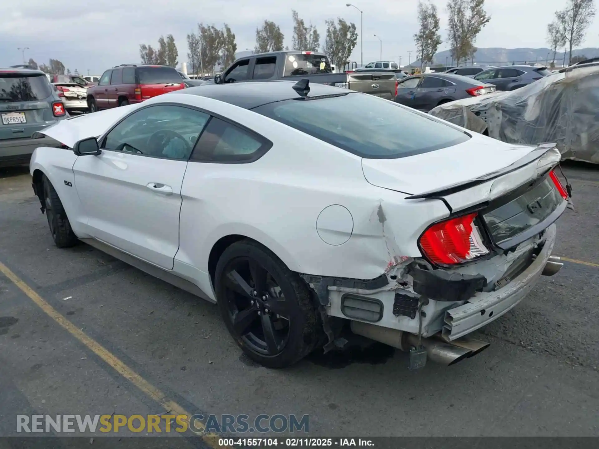 3 Photograph of a damaged car 1FA6P8CF2M5140392 FORD MUSTANG 2021