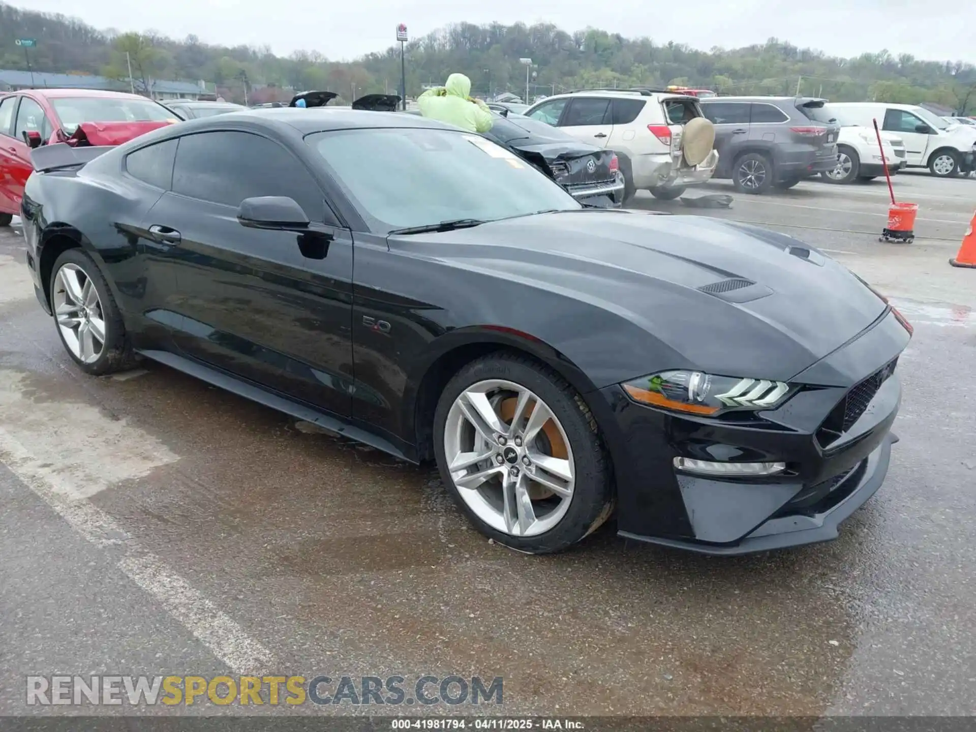 1 Photograph of a damaged car 1FA6P8CF2M5149643 FORD MUSTANG 2021