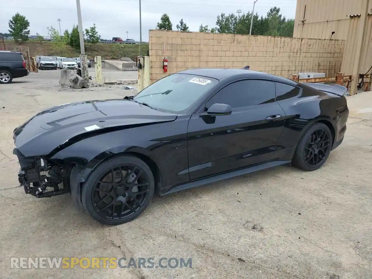 1 Photograph of a damaged car 1FA6P8CF2M5152185 FORD MUSTANG 2021