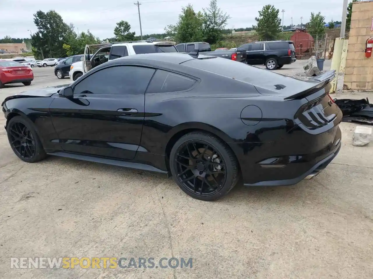 2 Photograph of a damaged car 1FA6P8CF2M5152185 FORD MUSTANG 2021