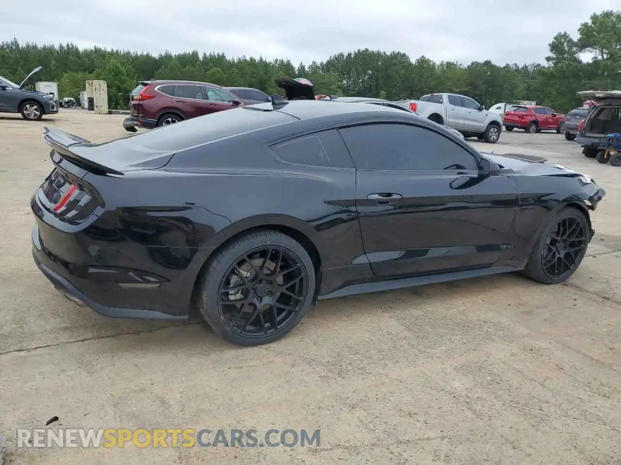 3 Photograph of a damaged car 1FA6P8CF2M5152185 FORD MUSTANG 2021
