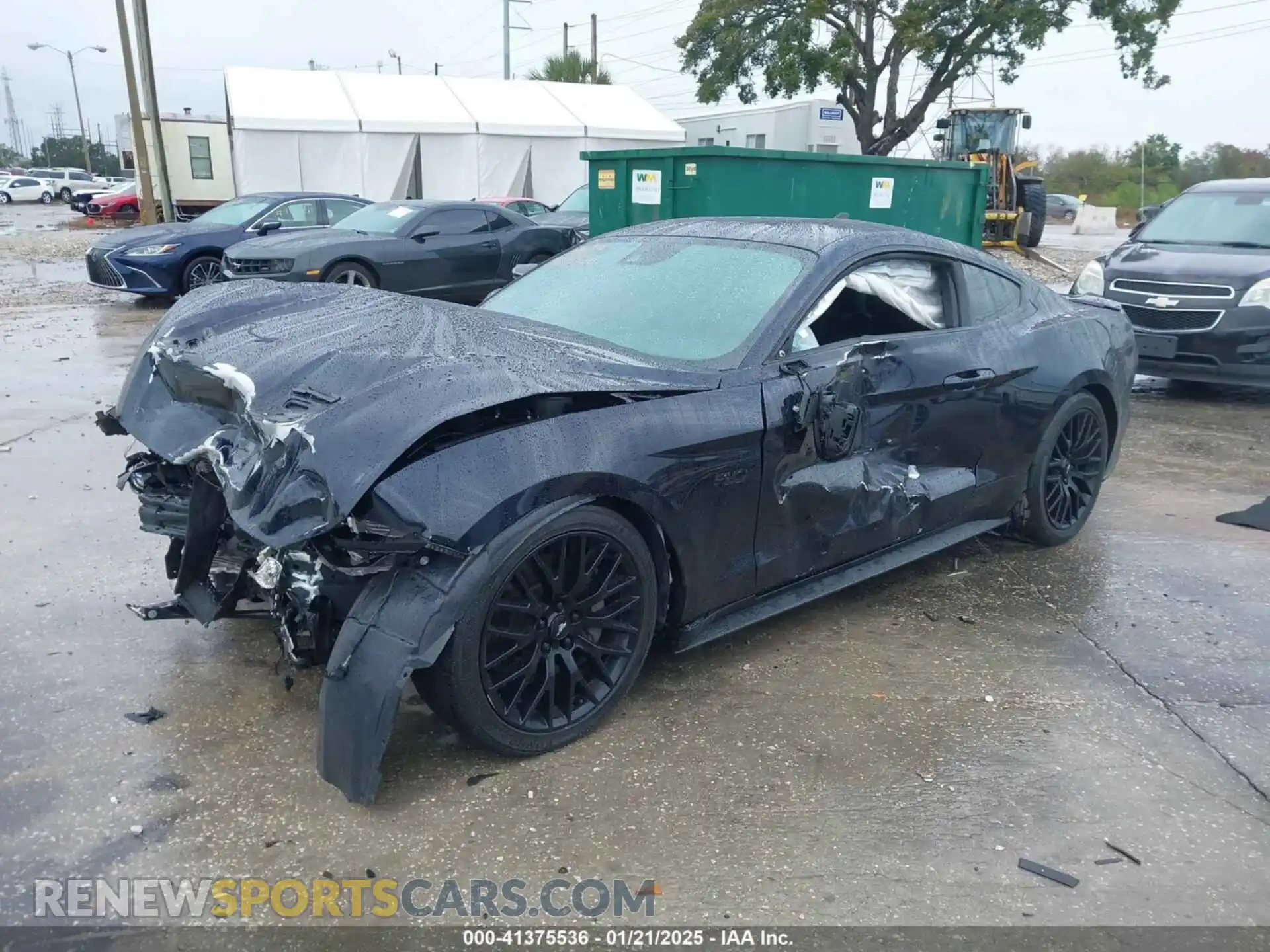 2 Photograph of a damaged car 1FA6P8CF2M5158410 FORD MUSTANG 2021
