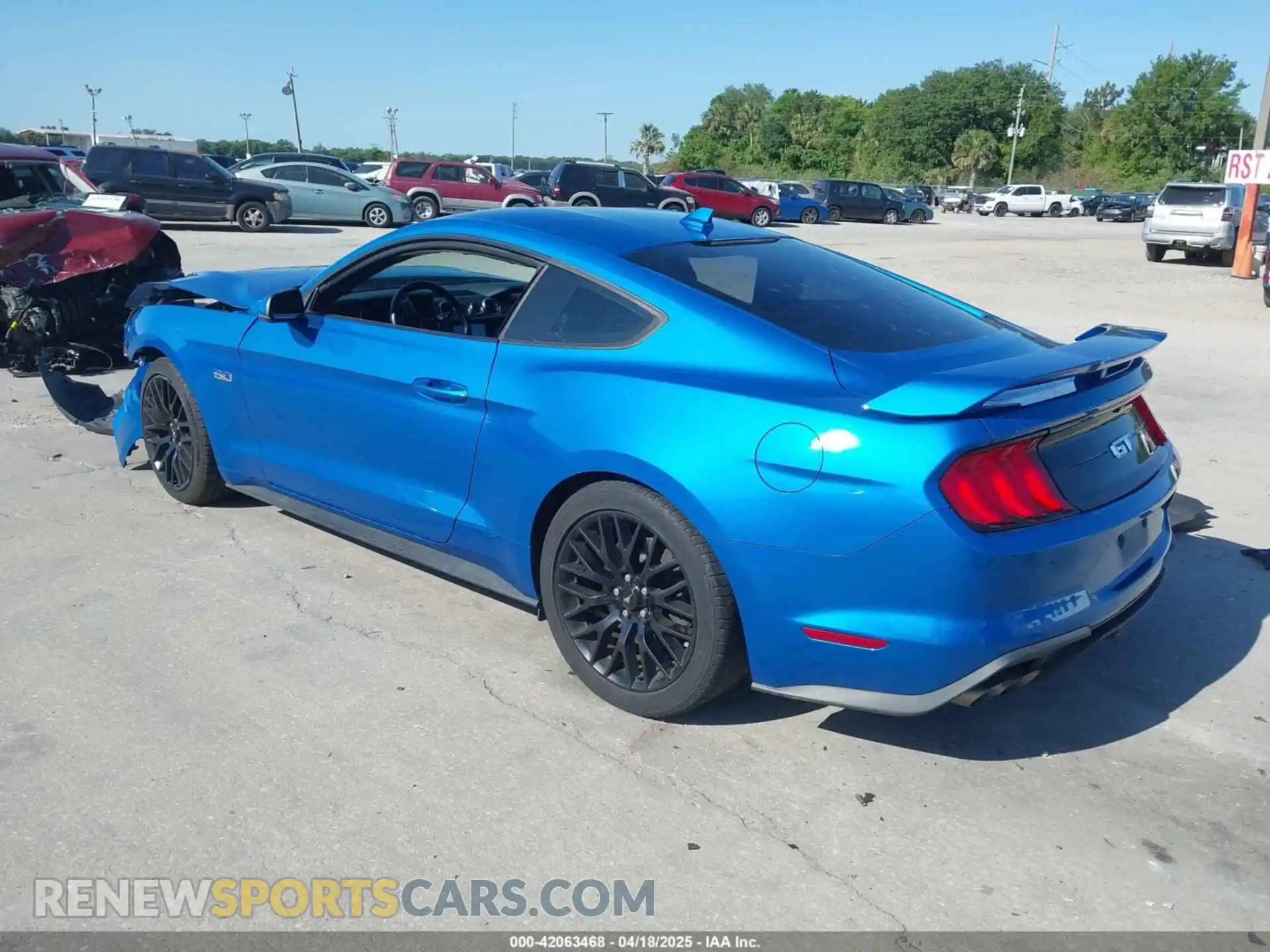 3 Photograph of a damaged car 1FA6P8CF3M5107238 FORD MUSTANG 2021