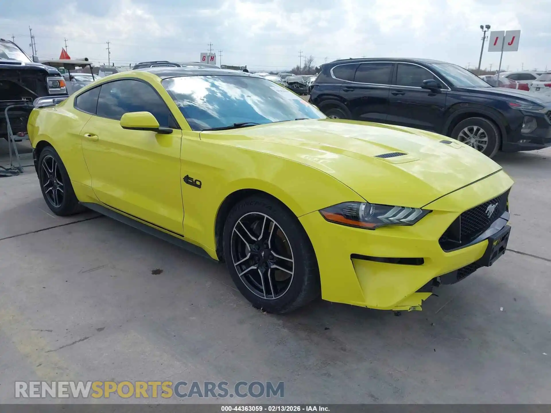 1 Photograph of a damaged car 1FA6P8CF3M5116618 FORD MUSTANG 2021