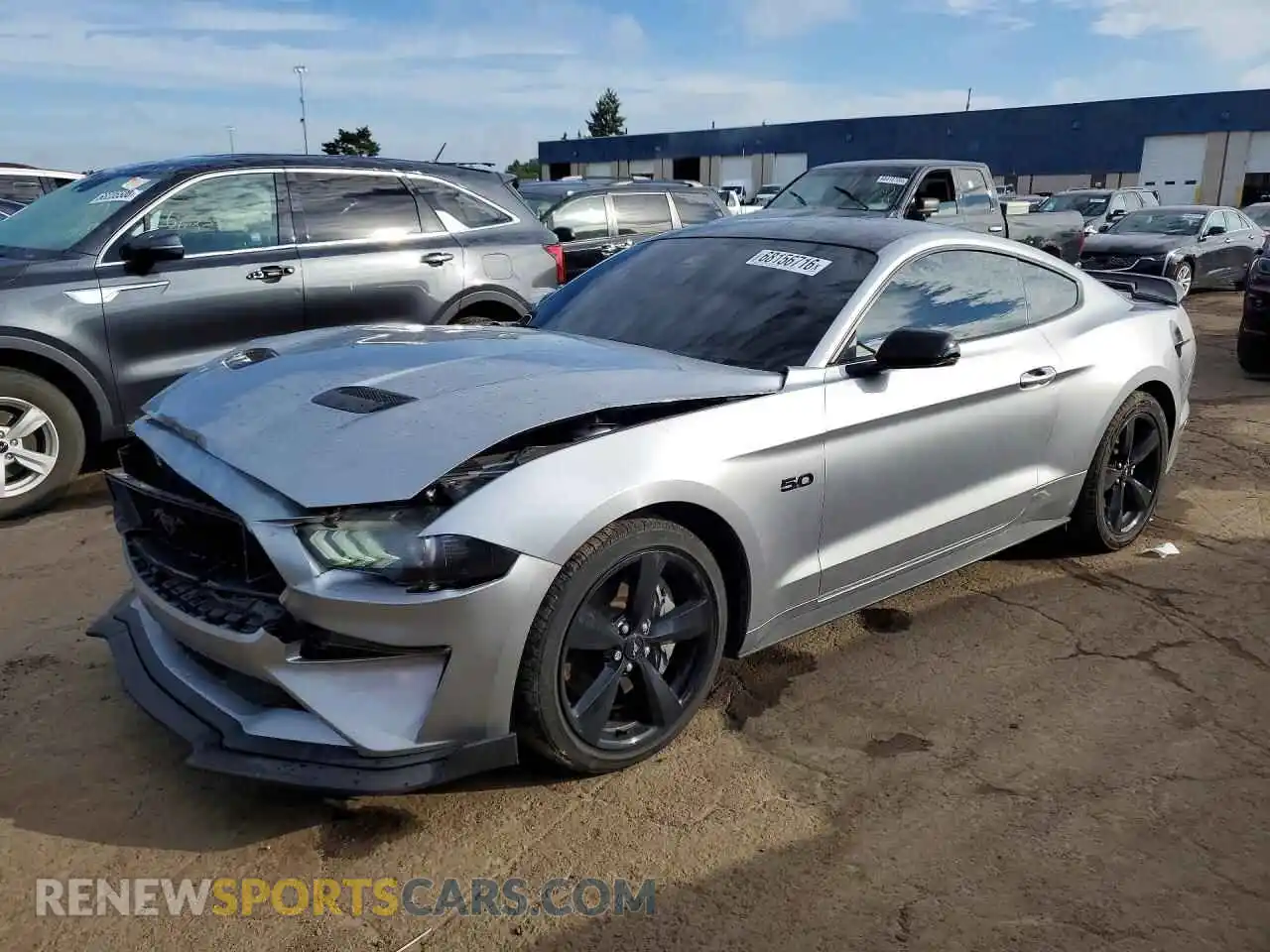 1 Photograph of a damaged car 1FA6P8CF3M5117736 FORD MUSTANG 2021