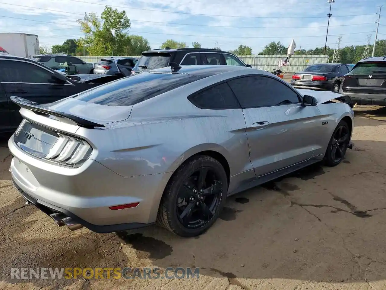 3 Photograph of a damaged car 1FA6P8CF3M5117736 FORD MUSTANG 2021
