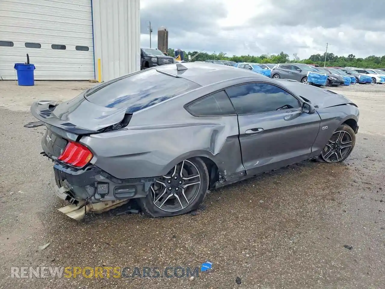 3 Photograph of a damaged car 1FA6P8CF3M5118563 FORD MUSTANG 2021
