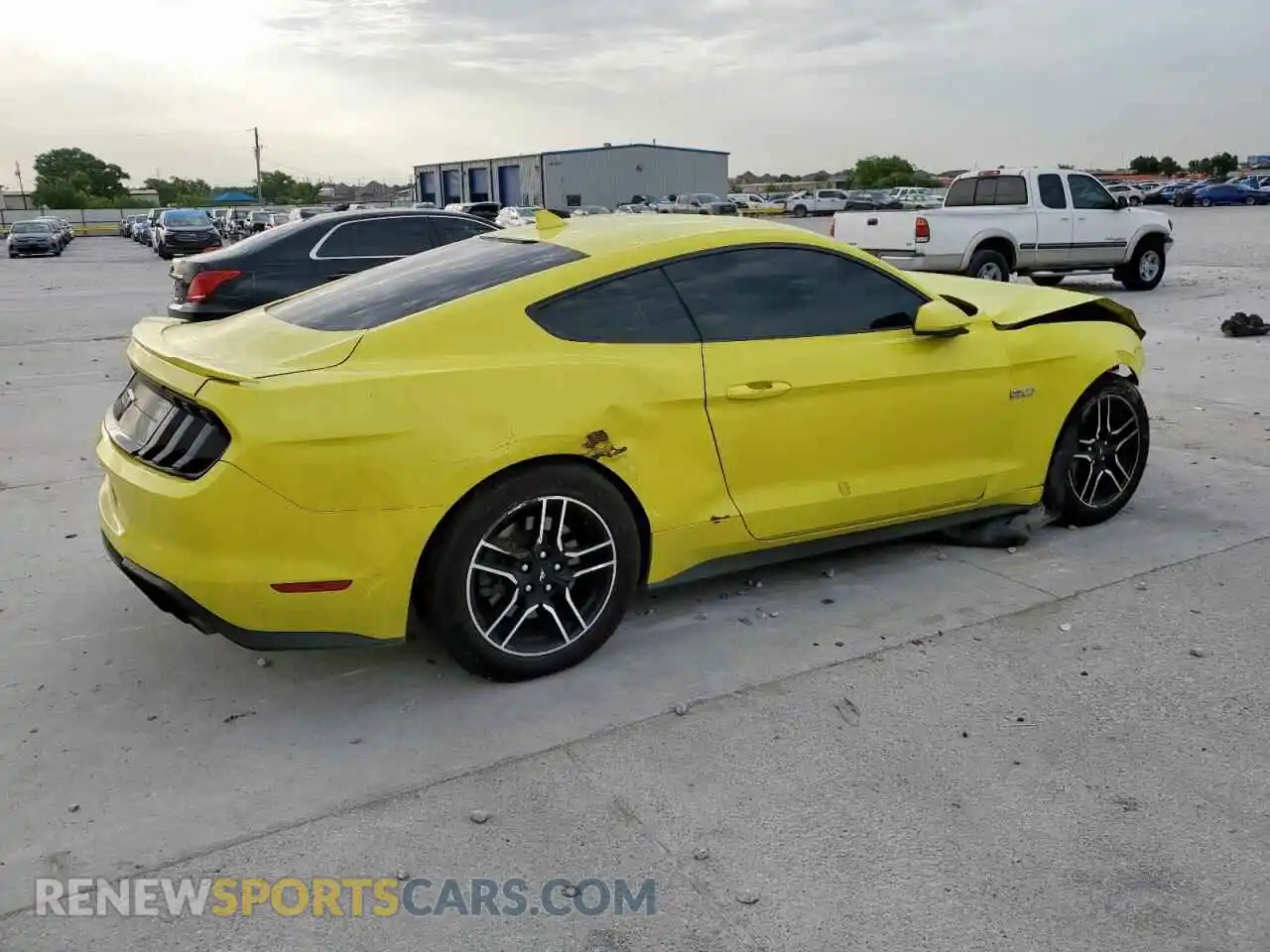 3 Photograph of a damaged car 1FA6P8CF3M5123455 FORD MUSTANG 2021