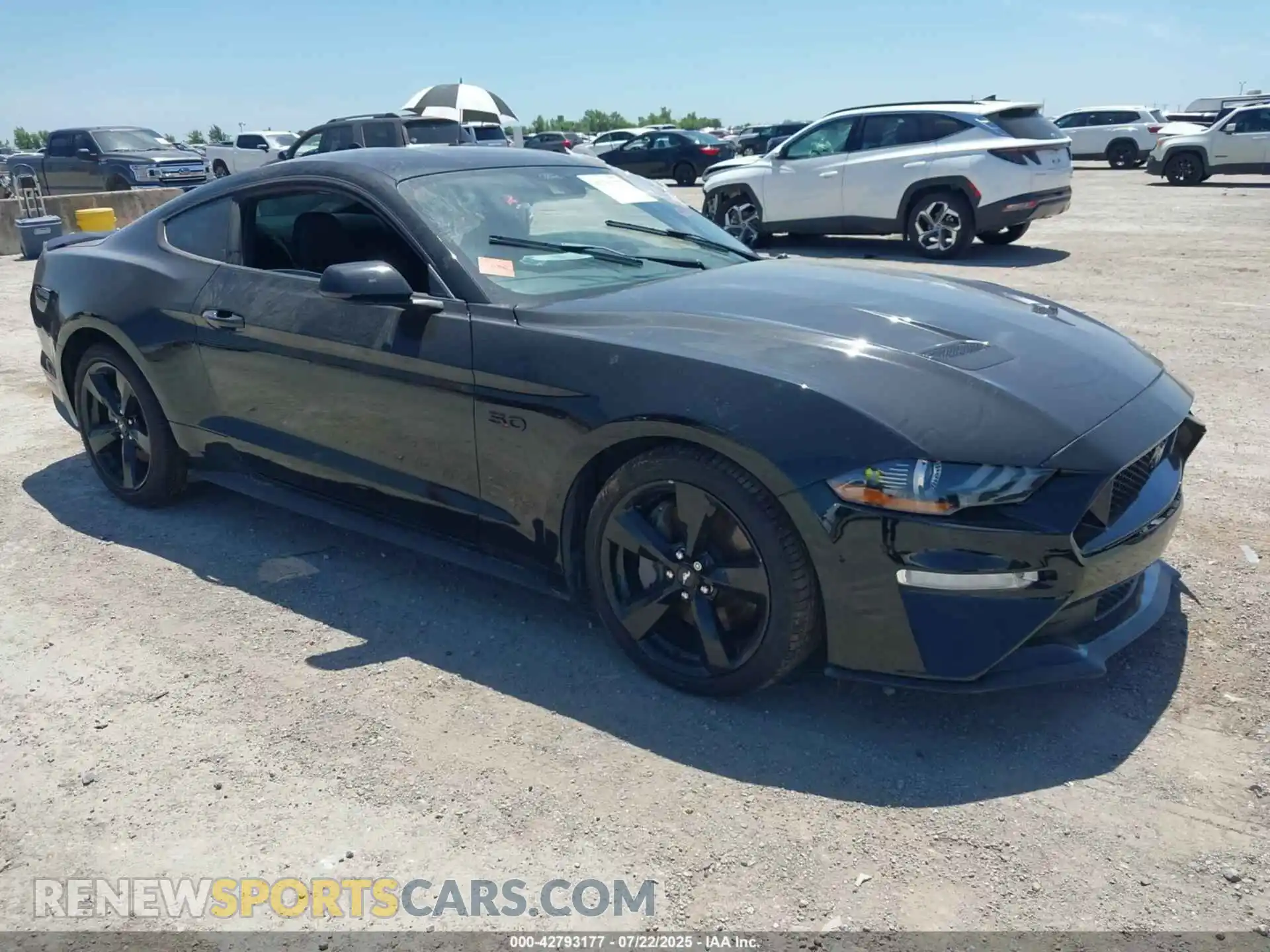 1 Photograph of a damaged car 1FA6P8CF3M5153295 FORD MUSTANG 2021