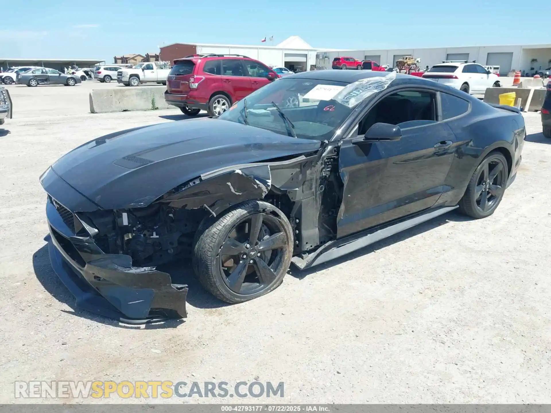 2 Photograph of a damaged car 1FA6P8CF3M5153295 FORD MUSTANG 2021