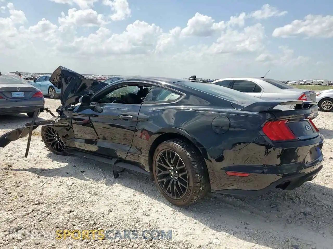 2 Photograph of a damaged car 1FA6P8CF4M5106065 FORD MUSTANG 2021