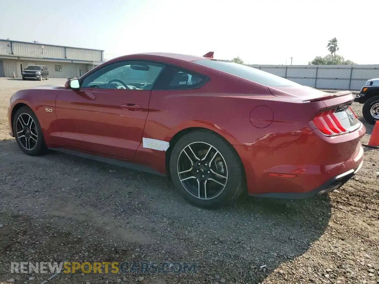 2 Photograph of a damaged car 1FA6P8CF4M5113873 FORD MUSTANG 2021