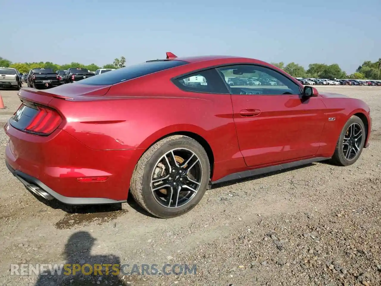 3 Photograph of a damaged car 1FA6P8CF4M5113873 FORD MUSTANG 2021