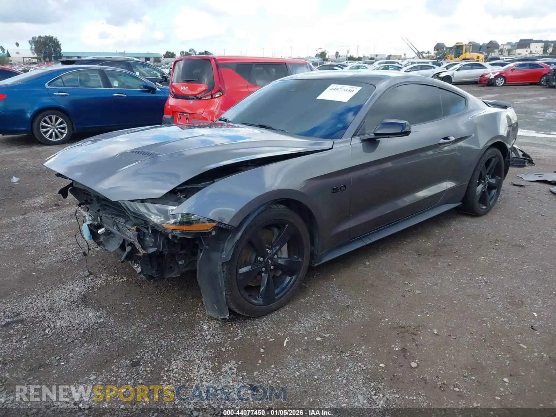 2 Photograph of a damaged car 1FA6P8CF4M5118247 FORD MUSTANG 2021