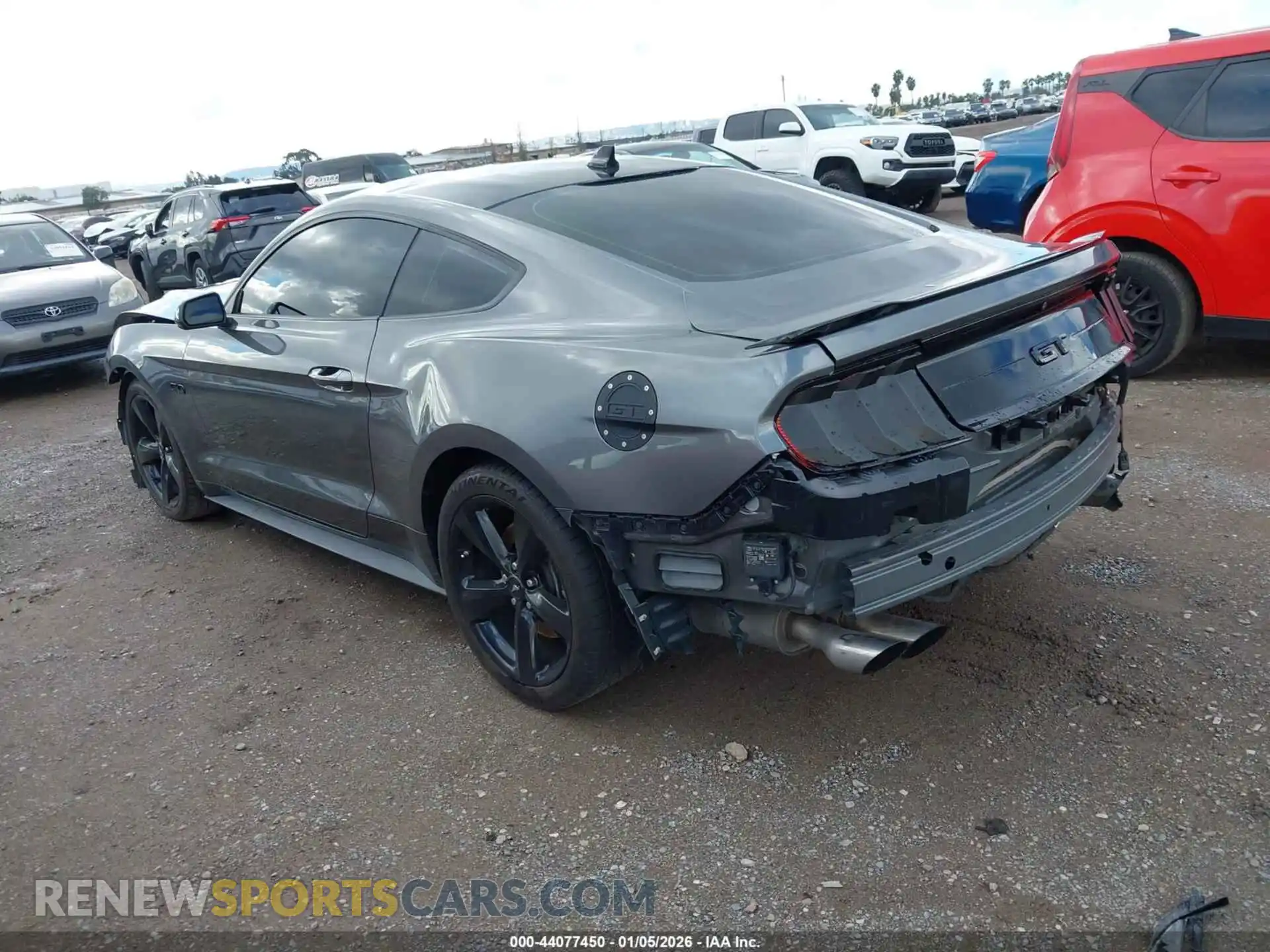 3 Photograph of a damaged car 1FA6P8CF4M5118247 FORD MUSTANG 2021