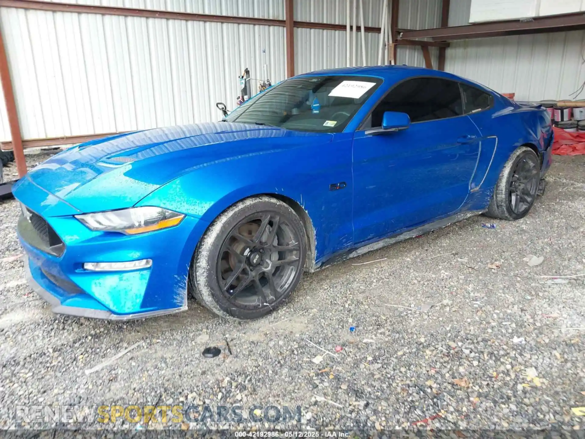 2 Photograph of a damaged car 1FA6P8CF4M5125666 FORD MUSTANG 2021