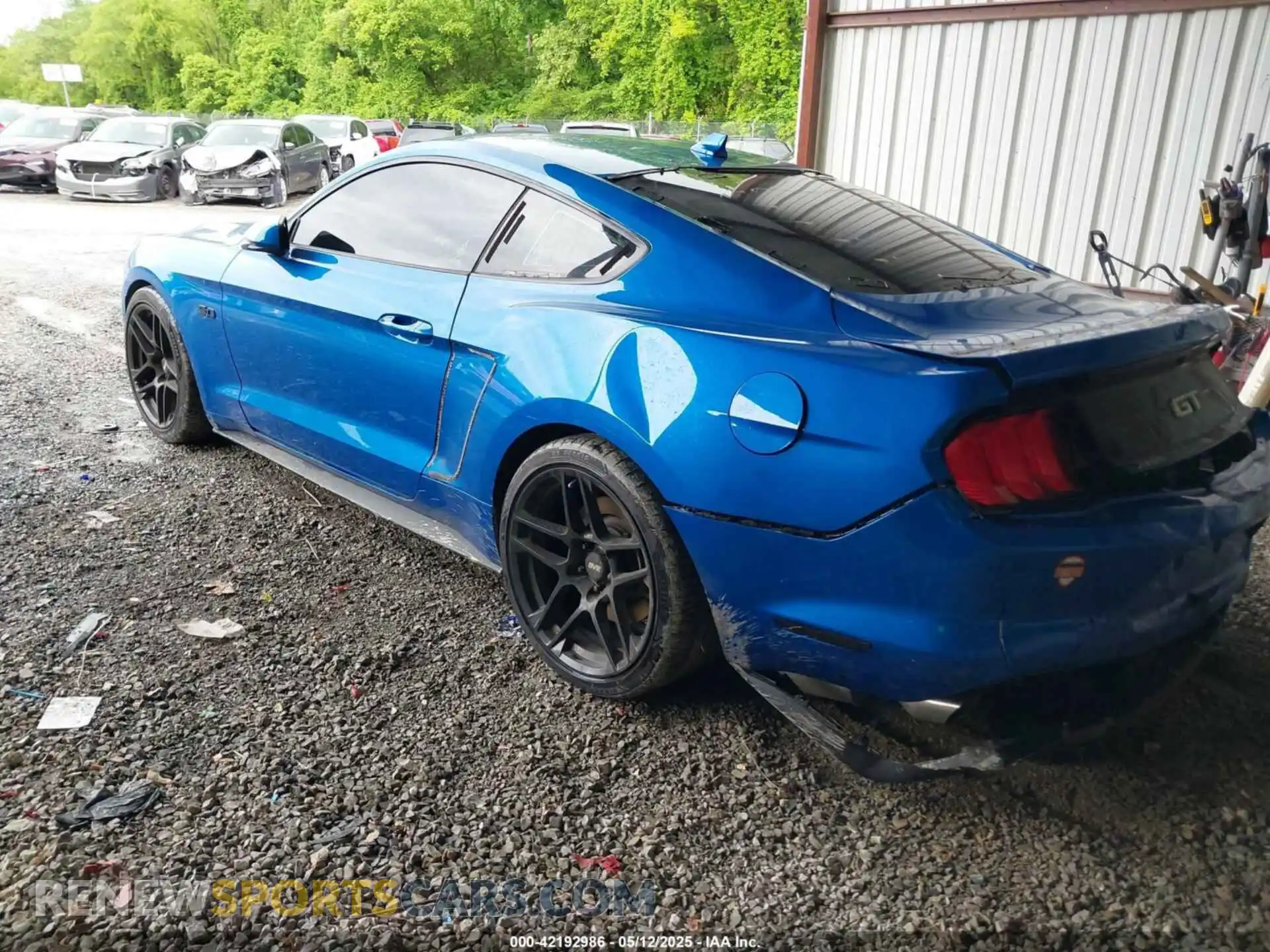 3 Photograph of a damaged car 1FA6P8CF4M5125666 FORD MUSTANG 2021