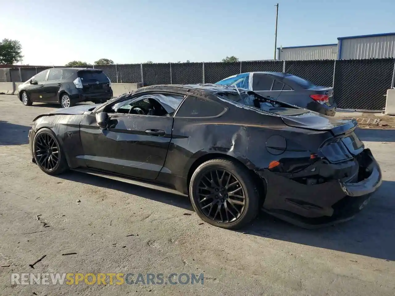 2 Photograph of a damaged car 1FA6P8CF4M5140085 FORD MUSTANG 2021