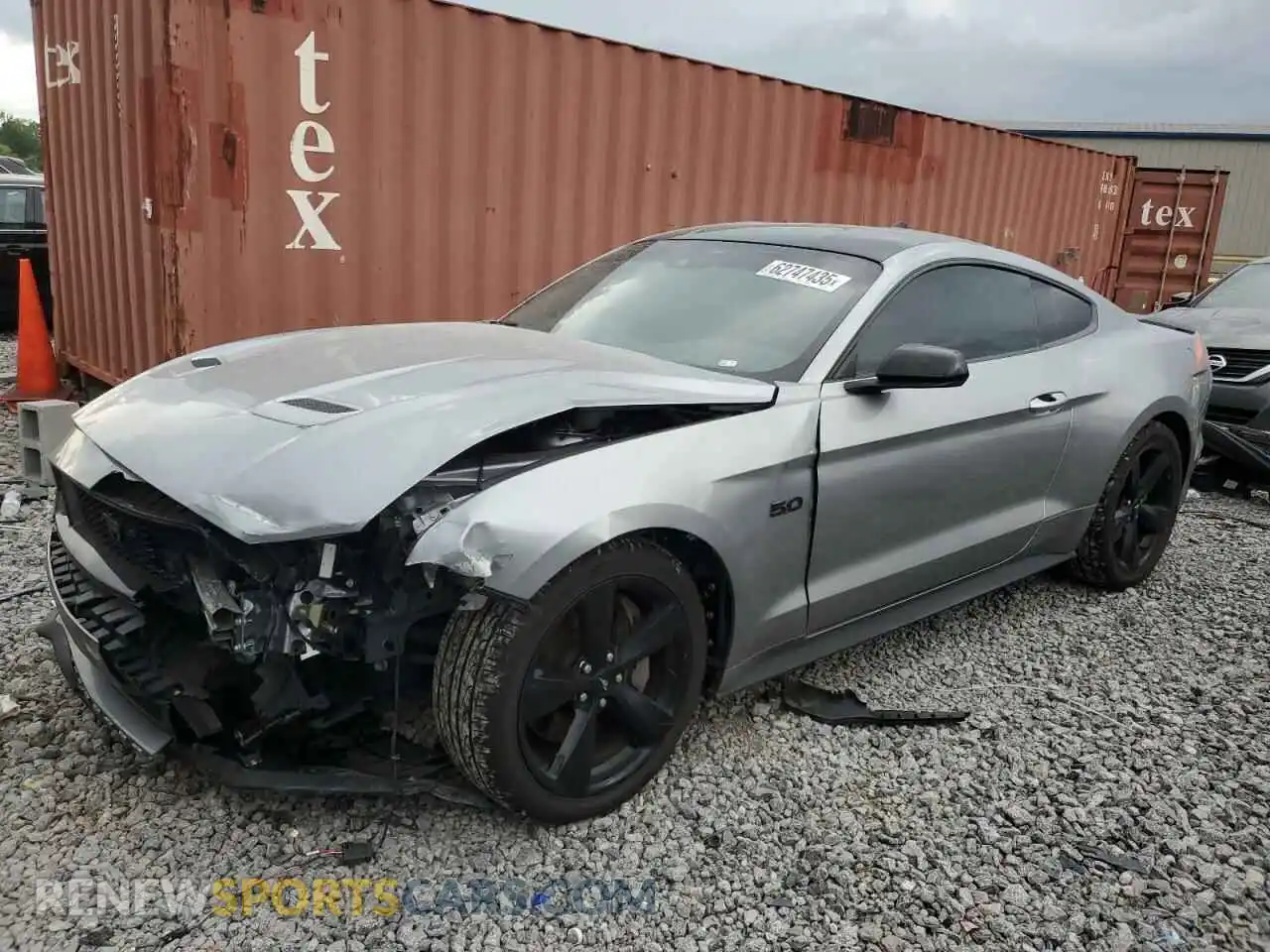 1 Photograph of a damaged car 1FA6P8CF4M5147117 FORD MUSTANG 2021