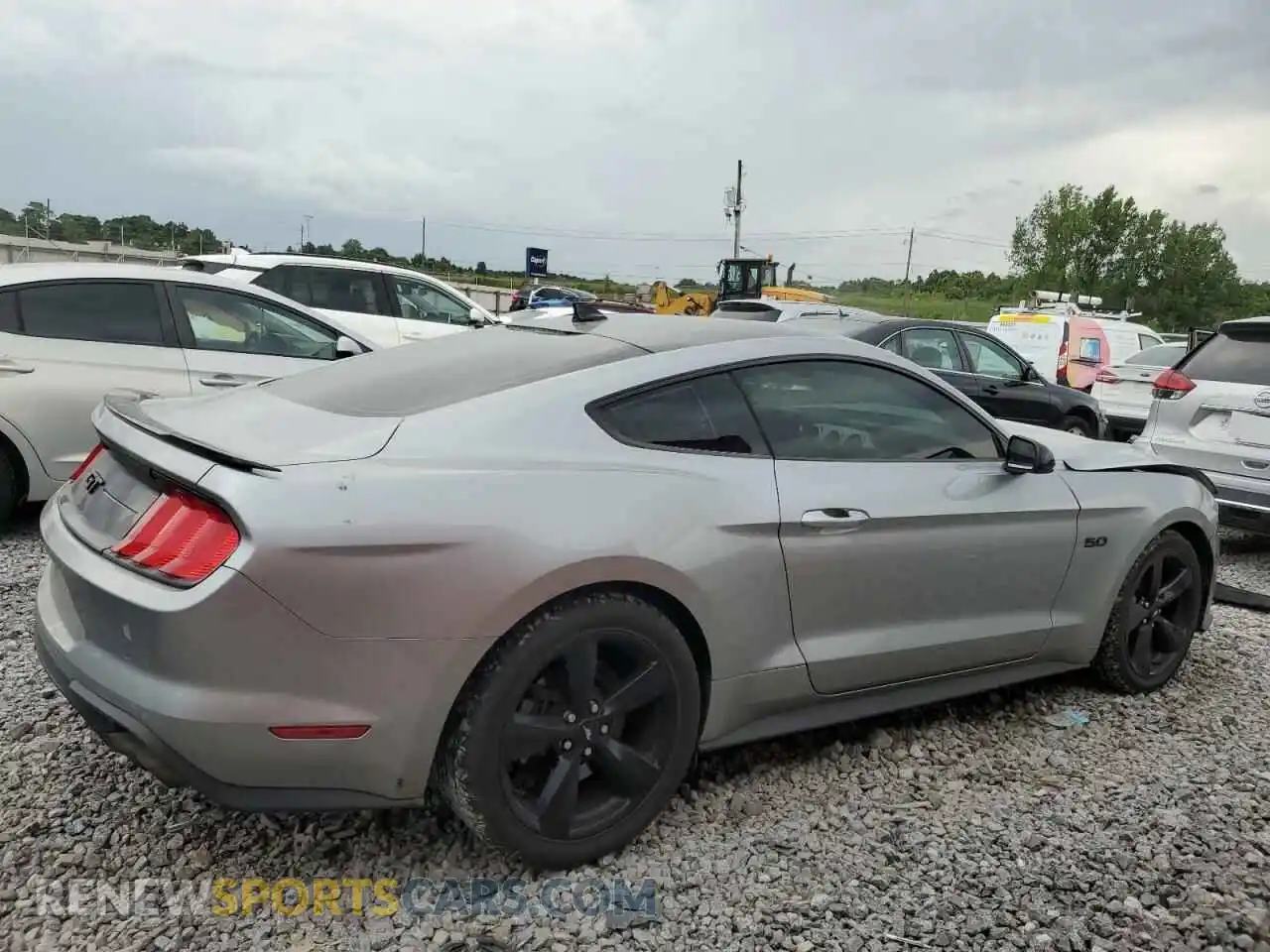 3 Photograph of a damaged car 1FA6P8CF4M5147117 FORD MUSTANG 2021