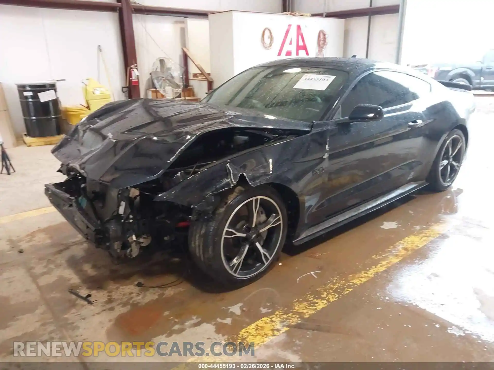 2 Photograph of a damaged car 1FA6P8CF5M5106303 FORD MUSTANG 2021