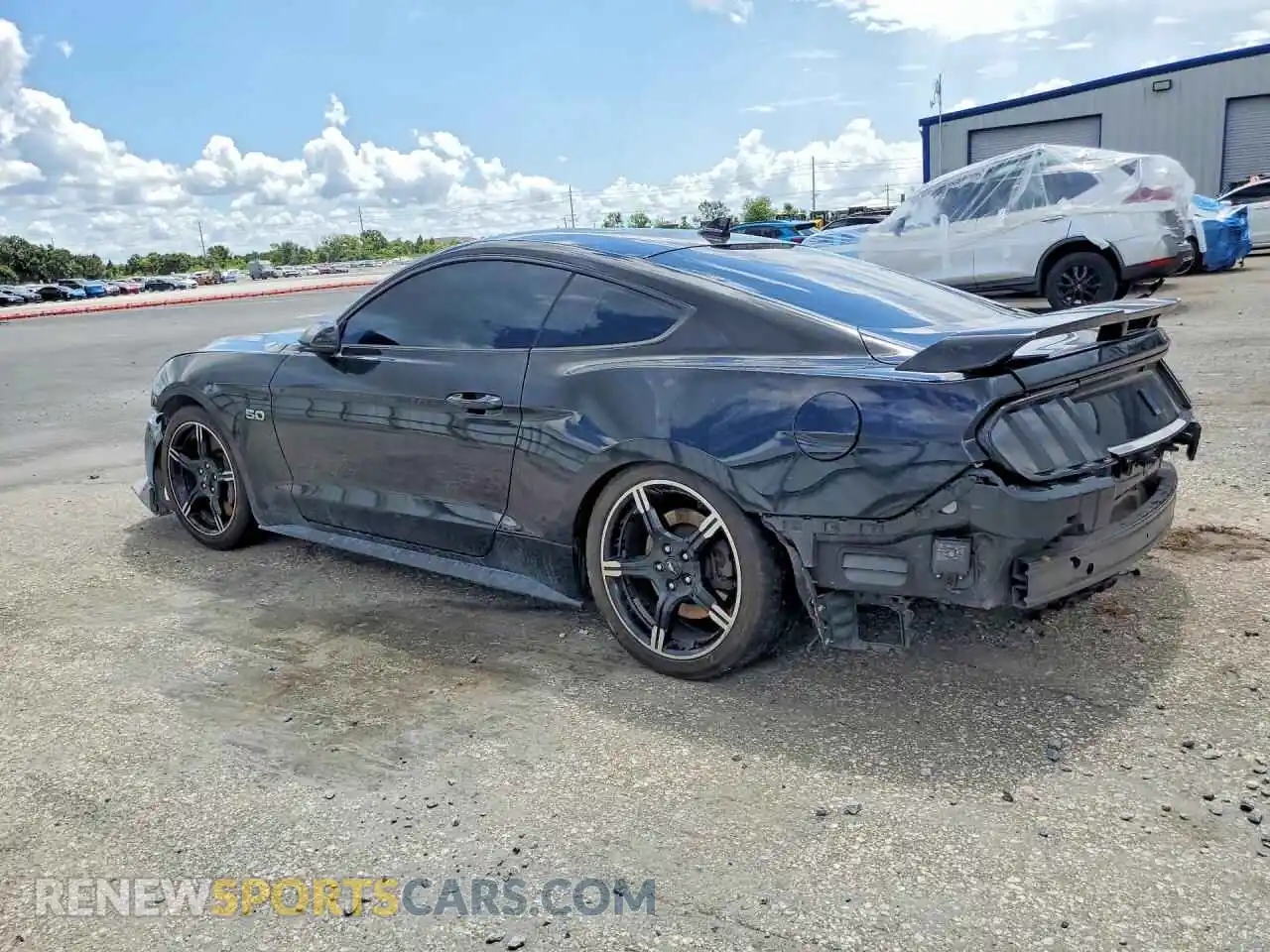 2 Photograph of a damaged car 1FA6P8CF5M5113204 FORD MUSTANG 2021
