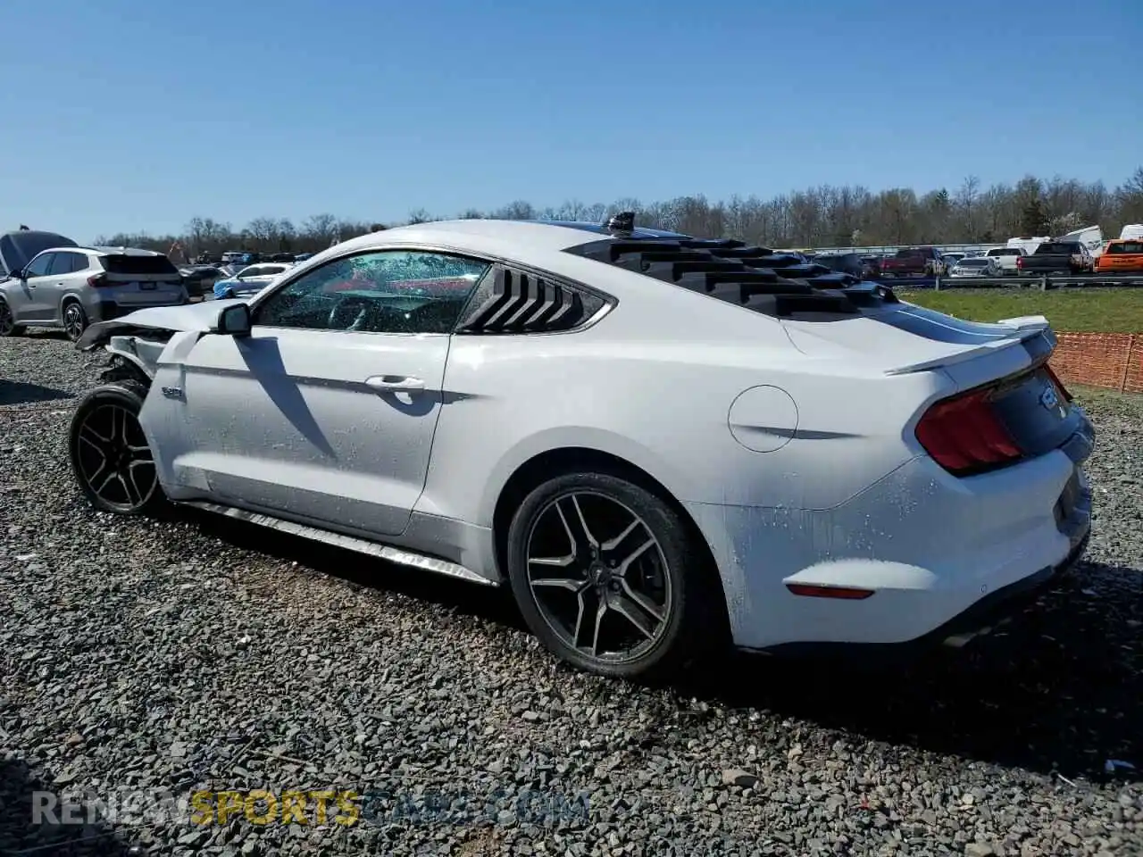 2 Photograph of a damaged car 1FA6P8CF5M5118306 FORD MUSTANG 2021