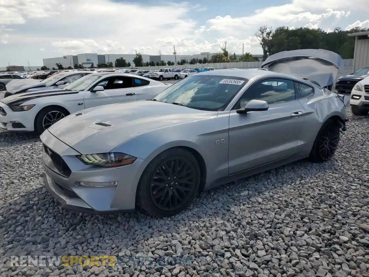 1 Photograph of a damaged car 1FA6P8CF5M5118631 FORD MUSTANG 2021