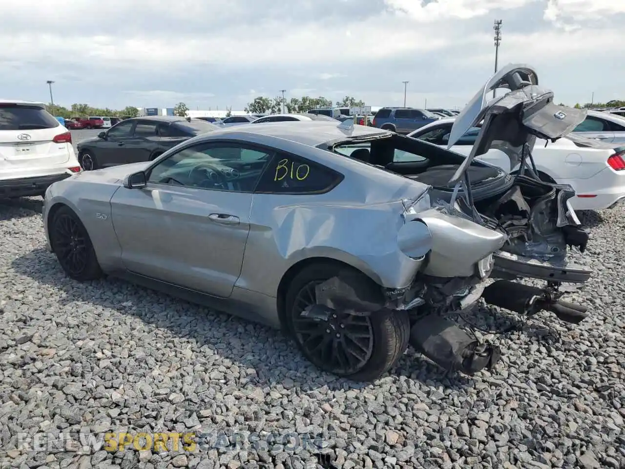 2 Photograph of a damaged car 1FA6P8CF5M5118631 FORD MUSTANG 2021