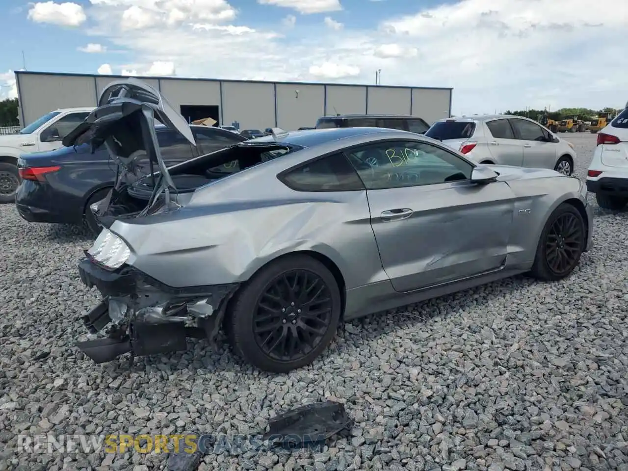 3 Photograph of a damaged car 1FA6P8CF5M5118631 FORD MUSTANG 2021