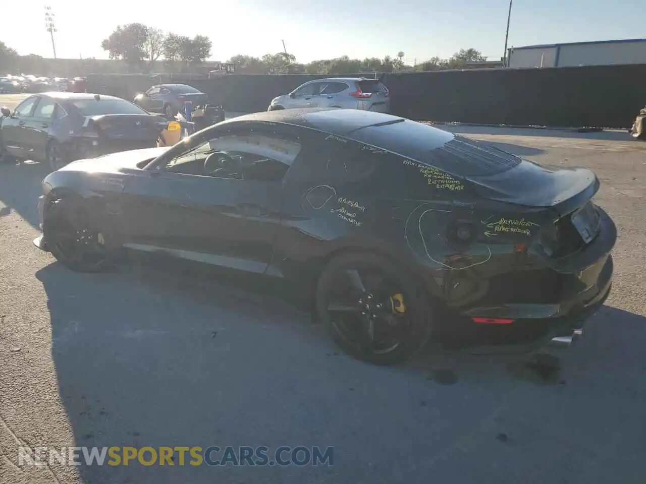 2 Photograph of a damaged car 1FA6P8CF5M5128138 FORD MUSTANG 2021