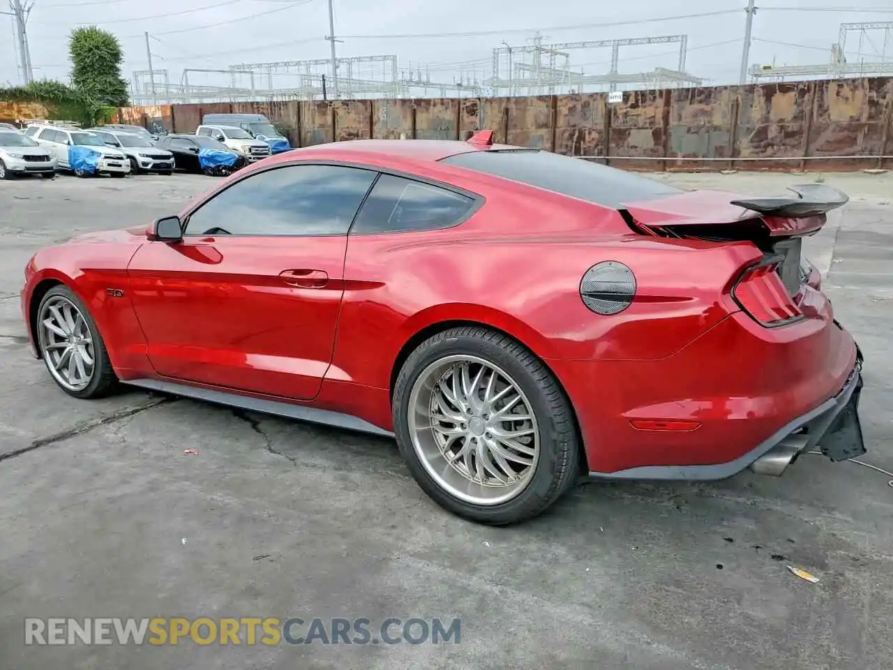 2 Photograph of a damaged car 1FA6P8CF5M5146428 FORD MUSTANG 2021