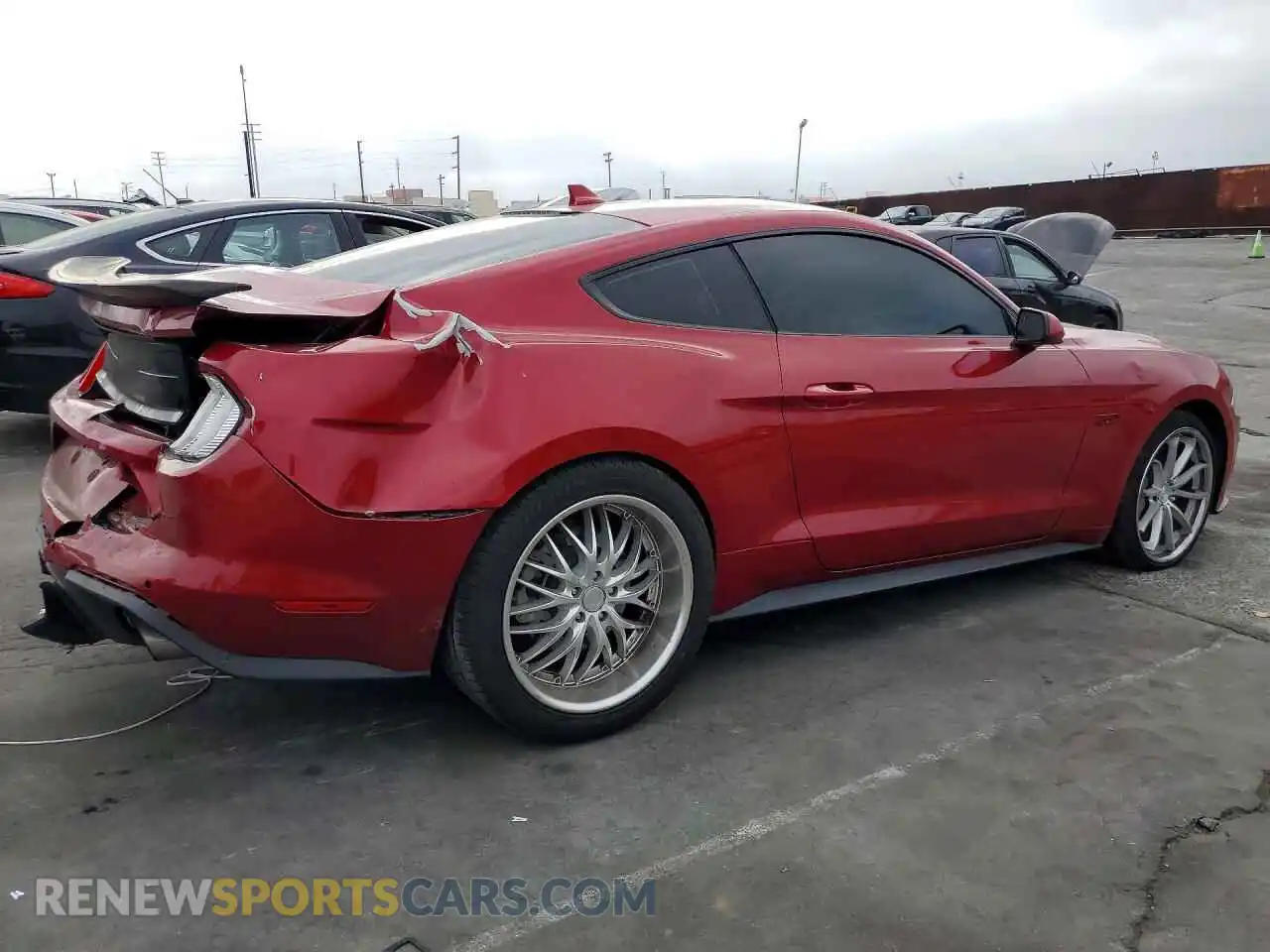 3 Photograph of a damaged car 1FA6P8CF5M5146428 FORD MUSTANG 2021