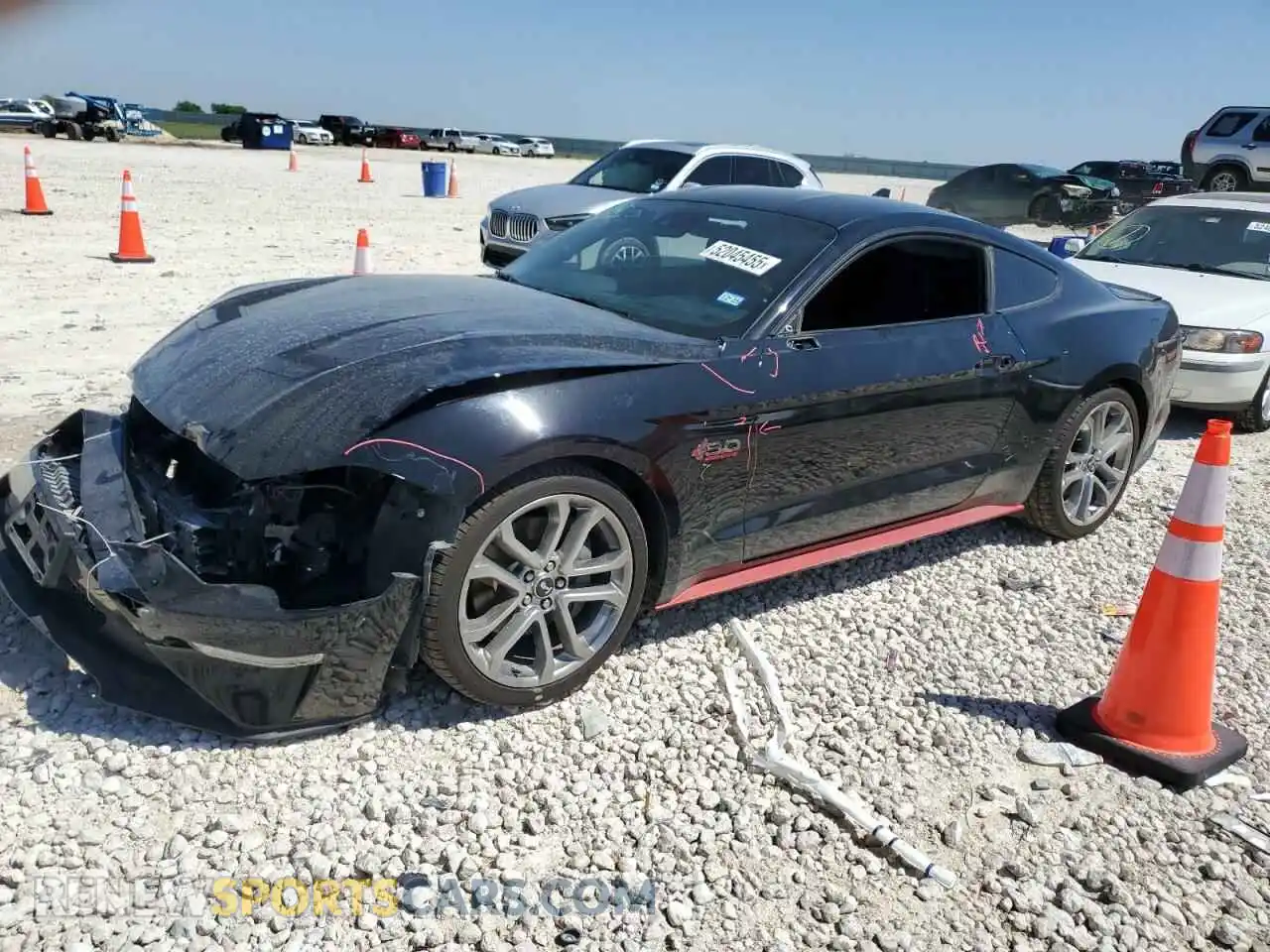 1 Photograph of a damaged car 1FA6P8CF5M5148745 FORD MUSTANG 2021