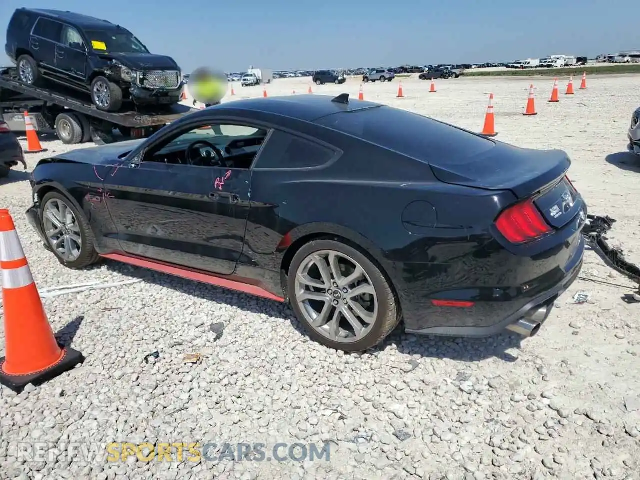 2 Photograph of a damaged car 1FA6P8CF5M5148745 FORD MUSTANG 2021