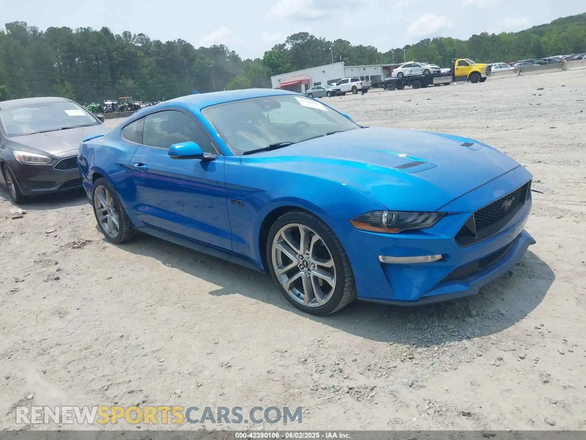 1 Photograph of a damaged car 1FA6P8CF5M5151256 FORD MUSTANG 2021