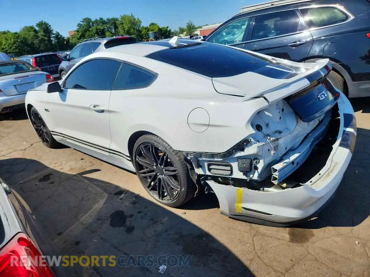 2 Фотография поврежденного автомобиля 1FA6P8CF5M5155937 FORD MUSTANG 2021